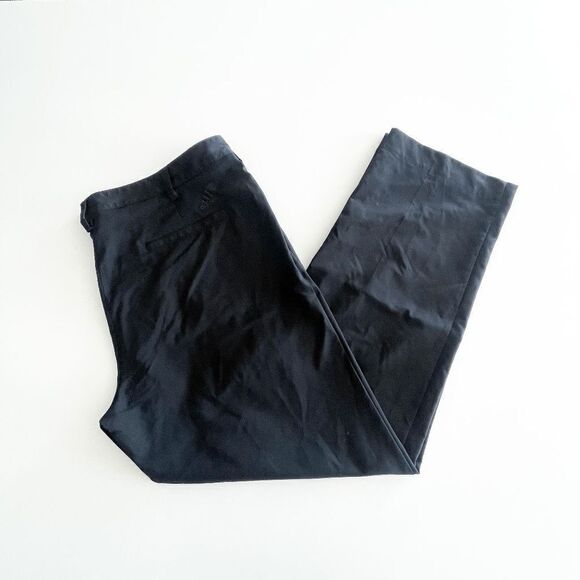 Adidas Mens Golf Pants Casual Stretchable Black Tag Size 40x32 - Picture 3 of 10